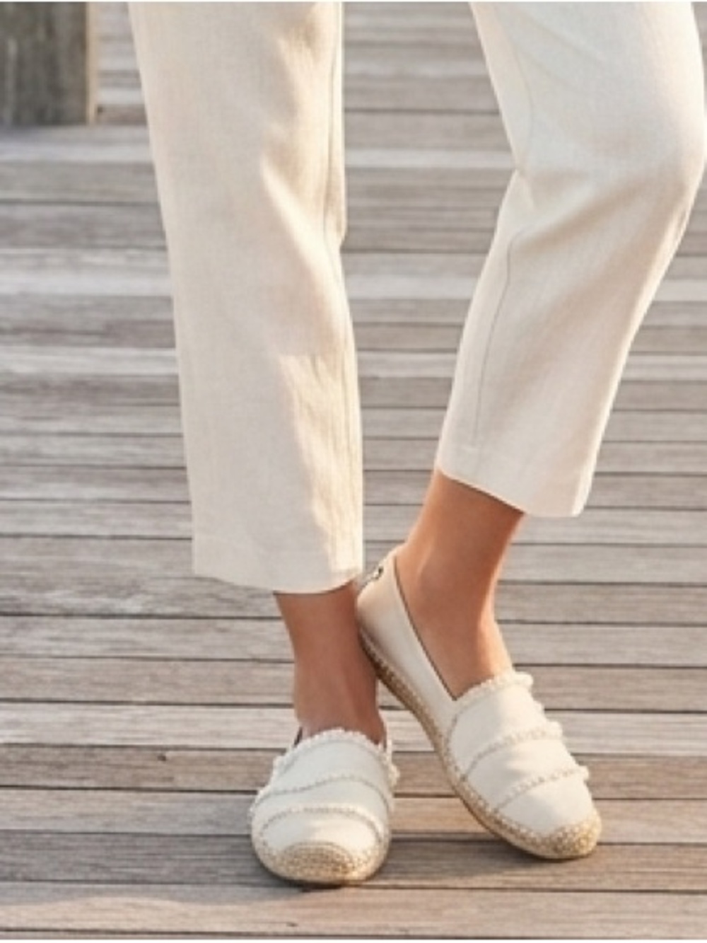 Michael Kors Tibby Slip Ons In Optic White NWB